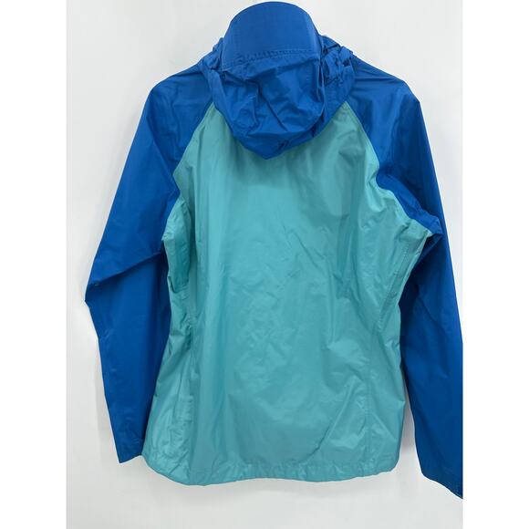 Patagonia Women's Torrentshell Rain Jacket Teal/Navy Blue Size Medium - Picture 4 of 5